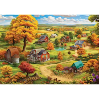 Puzzle 24 Peaceful Living by Chris Bigelow 6724-6018 Eurographics