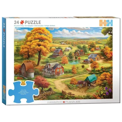 Puzzle 24 Peaceful Living by Chris Bigelow 6724-6018 Eurographics