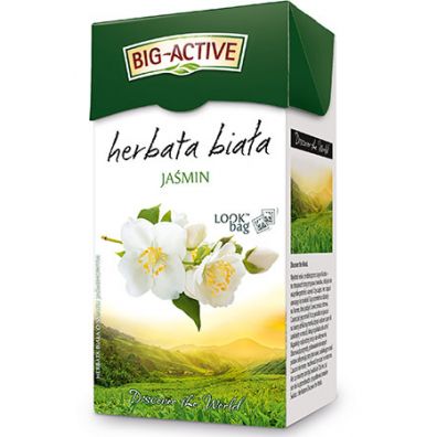 Big-Active Herbata biała Jaśmin 20 x 1,5 g
