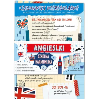 Henry �ci�ga harmonijka j. angielski - czasowniki B6