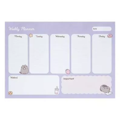 Planer tygodniowy A4 Pusheen BPSA40092