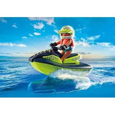 Playmobil Action Heroes ��dz stra�y po�arnej ze skuterem wodnym 71464