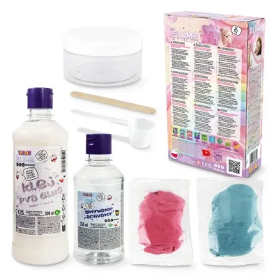 ZESTAW   DIY TUBAN SLIME   FLUFFY XL
