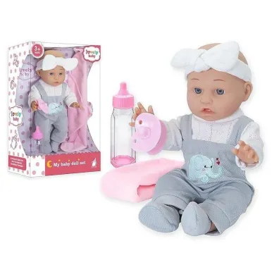 Lalka bobas z akcesoriami 30cm Adar