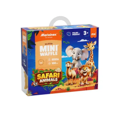 Mini Waffle 100 el. Animals Safari