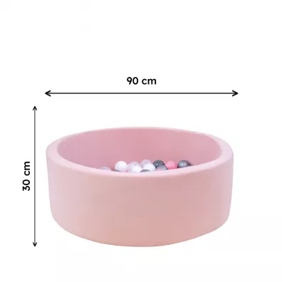 Basen z kulkami, welur Luna Bambini