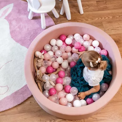 Basen z kulkami, welur Luna Bambini