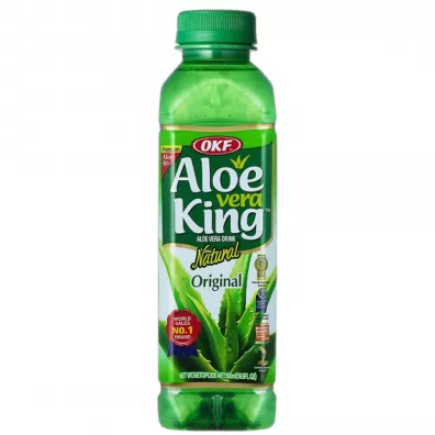 Okf Nap�j Aloe Vera King z cz�stkami aloesu 500 ml