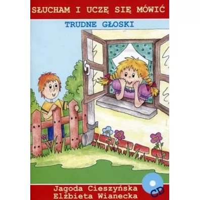 Trudne goski. Sucham i ucz si mwi + CD - Elbieta Wianecka, Jagoda Cieszyska