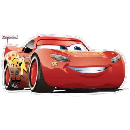 Disney-Dekoracje cienne-licencja Marko Dekoracja cienna Auta - Cars Zygzak McQueen - maa