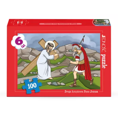 Puzzle 100 el. Droga krzyowa Pana Jezusa Jedno