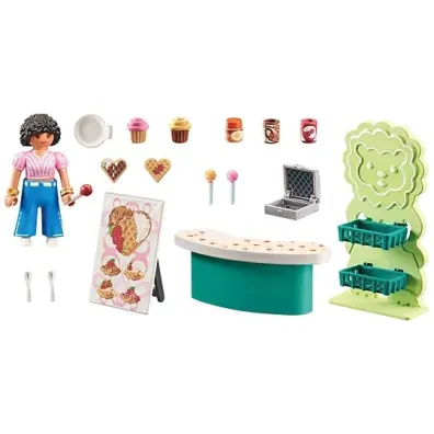 Playmobil My Life Stoisko ze s�odyczami 71540