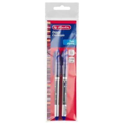 D�ugopis �elowy Diggy 0,5mm nieb. 2 szt HERLITZ