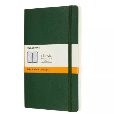Moleskine Notes Myrtle green kratka
