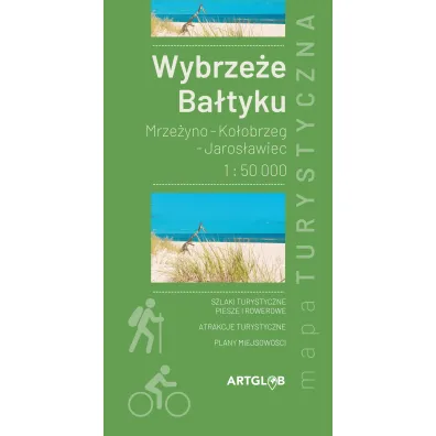 Mapa Wybrze�e Ba�tyku 1:50 000