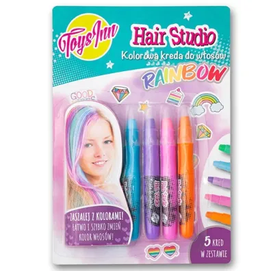 Stnux Kreda do w�os�w Rainbow 5 szt.