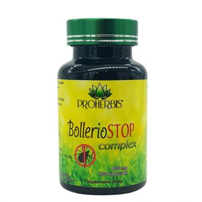 Proherbis Bolleriostop Complex 400 mg Suplement diety 100 kaps.