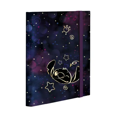 Patio Teczka A4 z gumk� Disney Gold Stitch