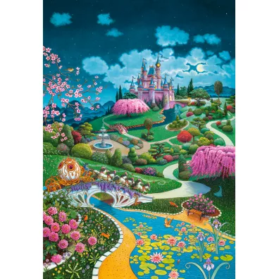 Puzzle 1000 el. Cinderella's Castle Castorland