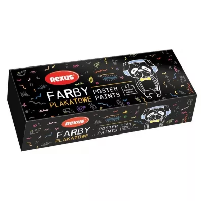Beniamin Farby plakatowe 20ml 12 kolor�w