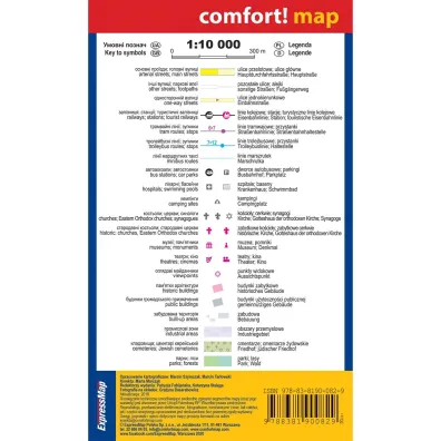 comfort!map Plan miasta Lw�w 1:10 000