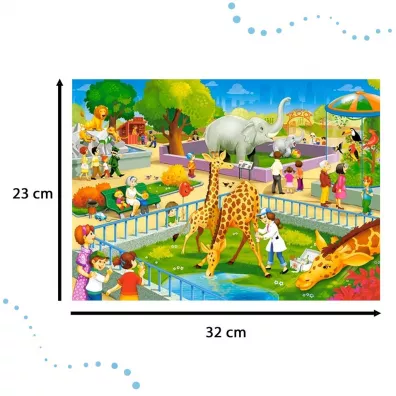 Puzzle 60 el. Zoo Castorland