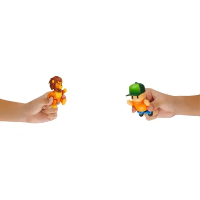 Stumble Guys Mini Action Figures 2 Pack Mr. Stumble Capt Nohart