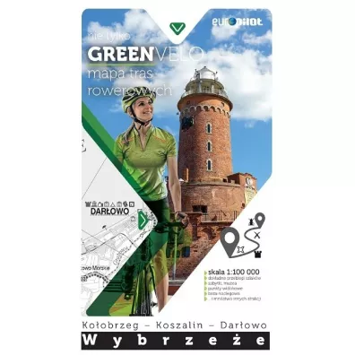 Wybrze�e �rodkowe Mapa tras rowerowych