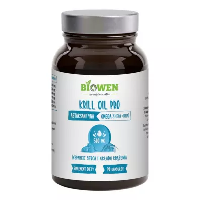 Biowen Krill Oil Pro Suplement diety 90 kaps.