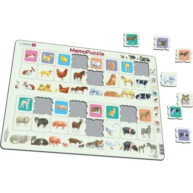 Puzzle Uk�adanka Memo - rodzic i dziecko Maxi Larsen