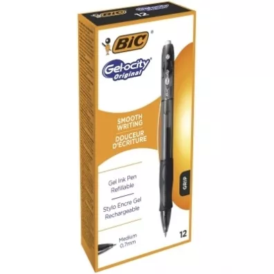 Bic D�ugopis �elowy Gelocity Original czarny 0,7 mm