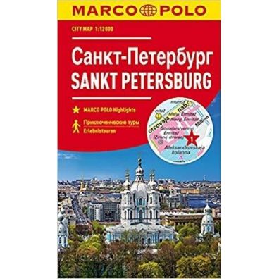 Marco Polo. Sankt Petersburg. Plan miasta