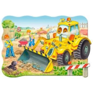 Puzzle 20 el. Spychacz w akcji Castorland