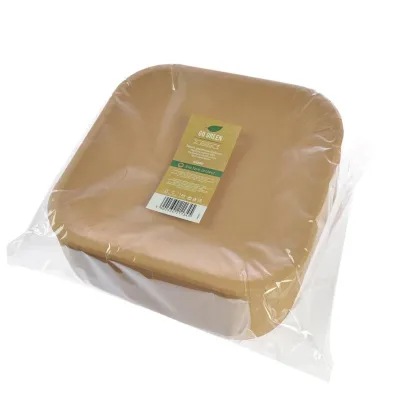 Arpex Talerze papierowe kraftowe 23cm 144 szt.