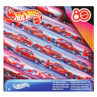 Hot Wheels Silver Series Samochodziki 8-pak Mattel