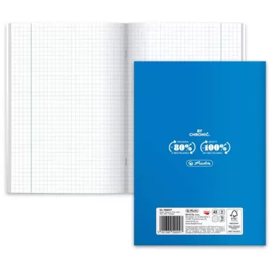 Herlitz Zeszyt A5 Eco Informatyka kratka 60 kartek