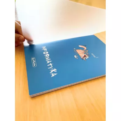 Herlitz Zeszyt A5 Eco Informatyka kratka 60 kartek