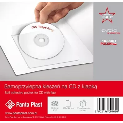 Panta Plast Kiesze� samoprzylepna na CD