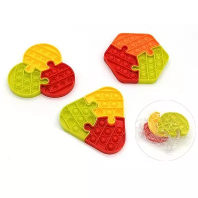 Pop it antystresowy 14cm 3el MIX Adar