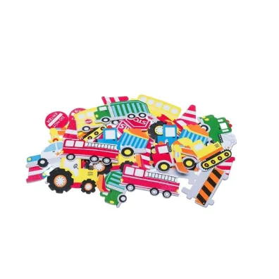 Brewis Naklejki z pianki transport 35 szt.
