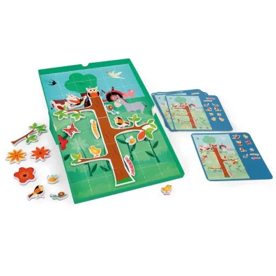 Uk�adanka magnetyczna 20 kart zada� Farma Scratch