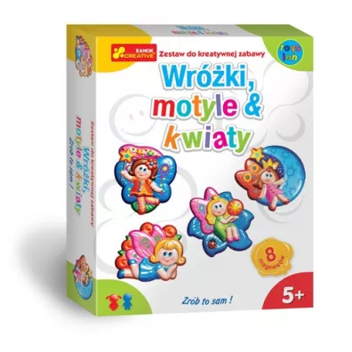 Magnesy Wrki motyle i kwiaty Ranok-Creative