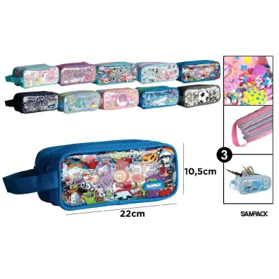Sampack Pi�rnik trzykomorowy z uchwytem MIX