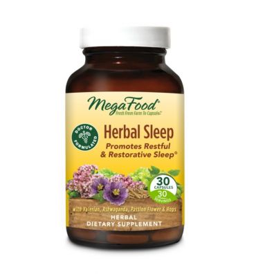 Mega Food Herbal Sleep - suplement diety 30 tab.