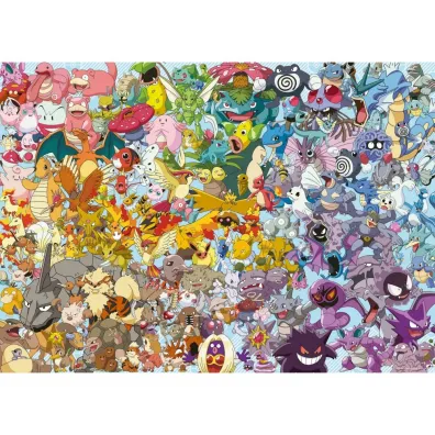 Puzzle 1000 el. Challenge. Pokemon Ravensburger