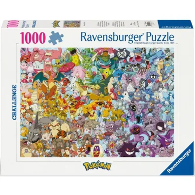 Puzzle 1000 el. Challenge. Pokemon Ravensburger
