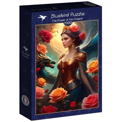 Puzzle 1000 el. Moc smoka Alipson