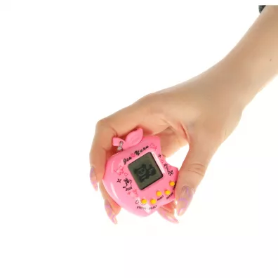 Tamagotchi gra elektroniczna dla dzieci jabko rowy