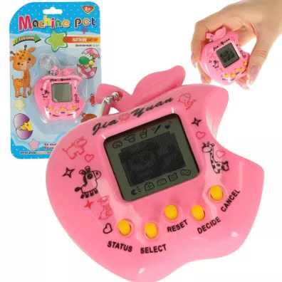 Tamagotchi gra elektroniczna dla dzieci jabko rowy