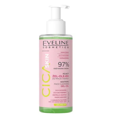 Eveline Cosmetics Cica Skin koj�cy �el-olejek do mycia twarzy 145 ml